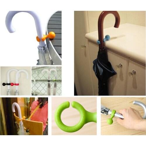 Candy Color Umbrella Holder Fashion Umbrella Hanger Stand Portable Umbrella Hanging Hook Free Shipping