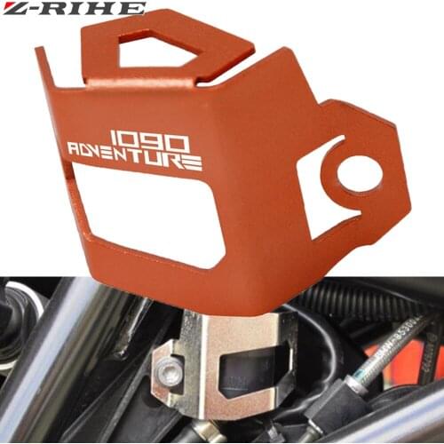 For 1290 1190 1050 Adventure Motorcycle accessories CNC Aluminum Rear Brake Fluid Reservoir Guard Protector