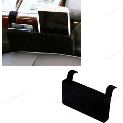 For B/enz E Class W212 E200 E250 E300 E350 2010 -2015 seat Slit gap Storage Box Container Phone Card Holder organizer