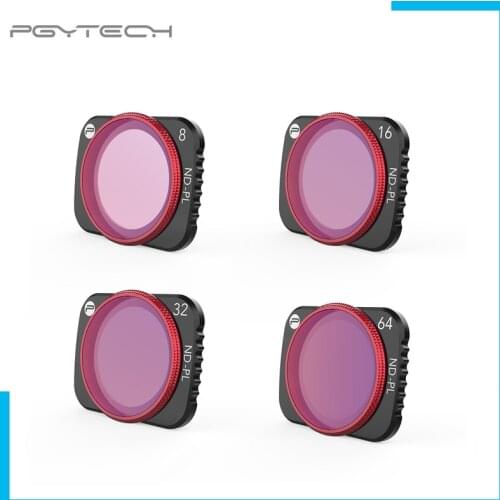 PGYTECH CPL UV ND NDPL 2-5 Stops 6-9 Stops Lens Filter for DJI Mavic Air 2 Professional Polarizing Filters Accessories Air2