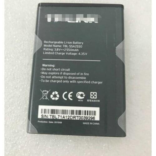 GeLar Original 3.8V 2550mAh TBL-55A2550 Replacement Battery For TP-LINK M7350 TL-TR961 2500L wifi mifi highcapacity phone