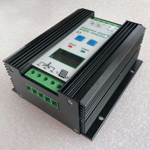 900W(600 Wind+300 solar) Wind Solar Hybrid Charge Controller Light/Timer Control LCD Display Wind Turbine Solar Panel Charger