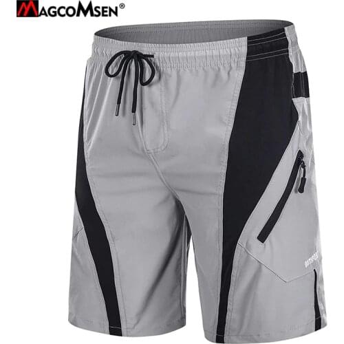 MAGCOMSEN Summer Quick Dry Hiking Shorts Men Casual Sports Trekking Jogging Shorts Performance Breathable Workout Joggers Shorts