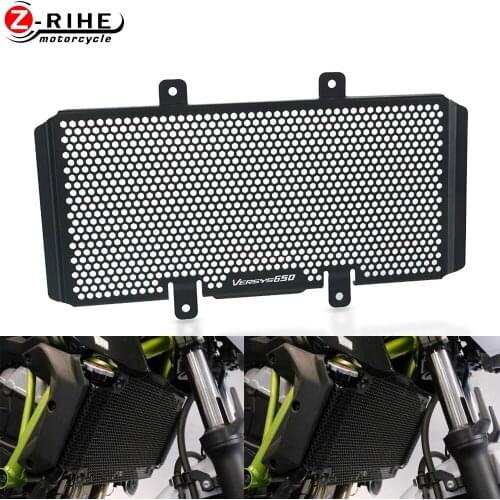 Motorcycle Accessories For Kawasaki Versys 650 Versys650 Radiator Guard 2010 2011 2012 2013-2014 Radiator Grille Guard Cover 14