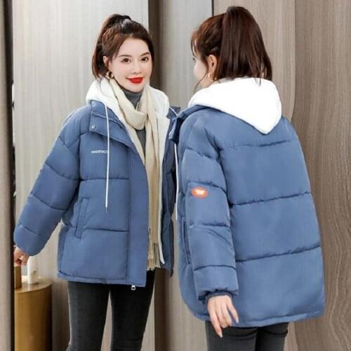Oversized winter women Jacket Women Winter Puffer Coat with hooded Thicken plus size Parka Winterjas Dames