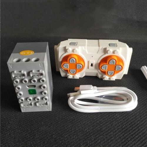 NEW Creative Phone Bluetooth Remote Control 4 channels Lithium Battery Box Building Blocks Compatible logoes Sbrick Buwizz Parts