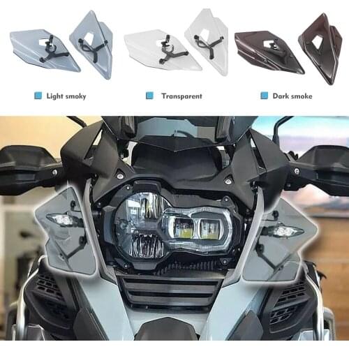 Motorcycle Upper Turn Signal Wind Deflector Windscreen Windshield For BMW R1200GS R1250GS LC Adventure F850GS F750GS 2013-2021