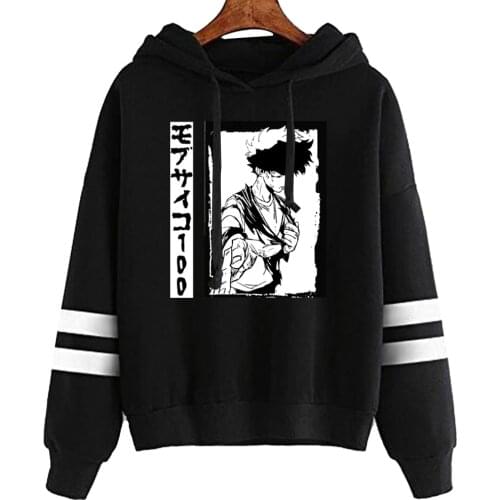 Womens Casual Hoodie Anime Girls Mob Psycho 100 Sweatshirt Long Sleeve Pullover Tops