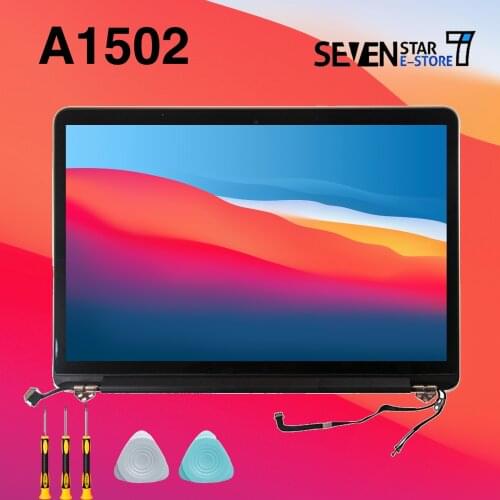 Genuine A1502 LCD Screen Complete Assemblyfor Macbook Pro Retina 13 A1502 Full Display Assembly MF839 M841 EMC 2835 Early 2015