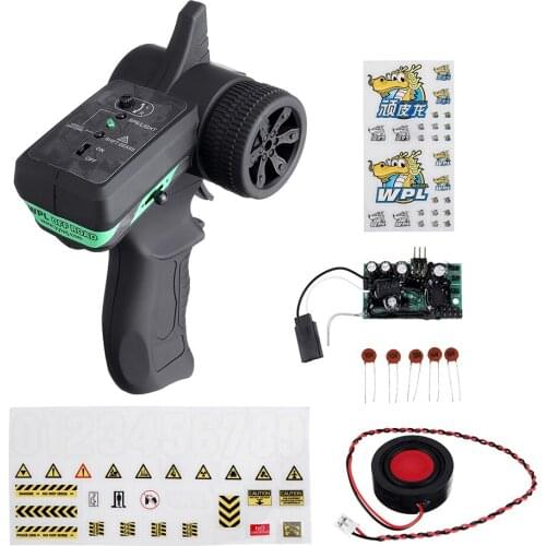 Upgrade Control Control Sound System V3 Transmitter DIY Receiver Board Horn Spare Part Accessories Replacement For WPL Truck