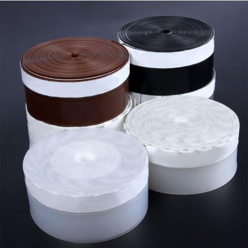 1 Pcs Self Adhesive Seal Strip 1M Silicone Door Window Draught Dustproof Weatherstrip JA55