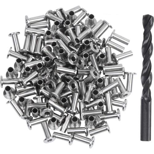 120 Pack Stainless Steel Protector Sleeves For 1/8 Inch 5/32 Inch Or 3/16 Inch Cable Railing, T316 Marine Grade Cable Railing Ki