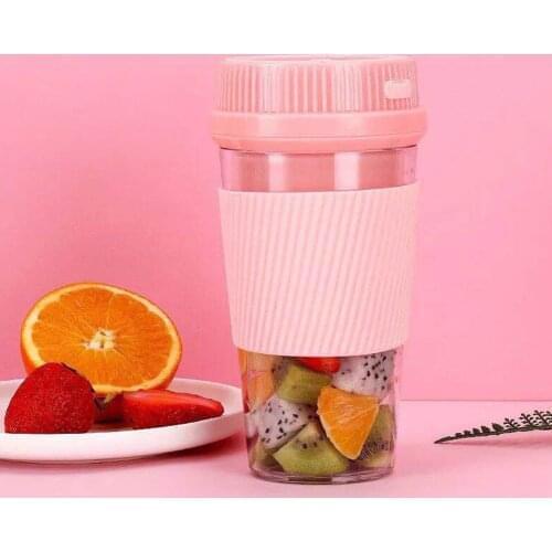300ml Usb Portable Electric Juice Blender Rechargeable Juicer Cup Fast Fruit Mixer Squeezer Smoothie Maker For Home Office Use