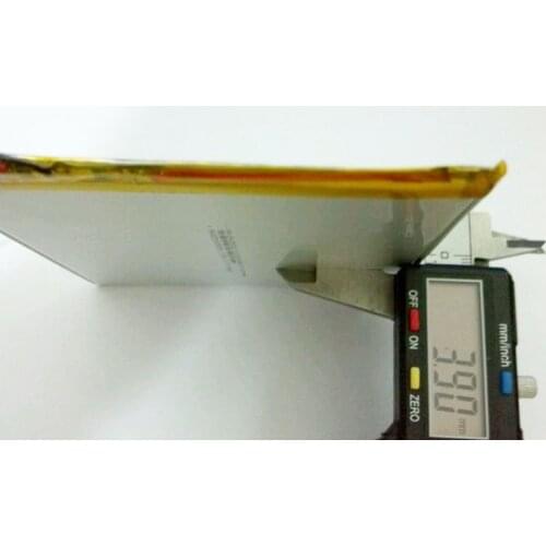 1PCS free shipping 3.7V 4700mAh Battery Tablet PC tablet generic brand of rechargeable 40102105 lithium polymer battery