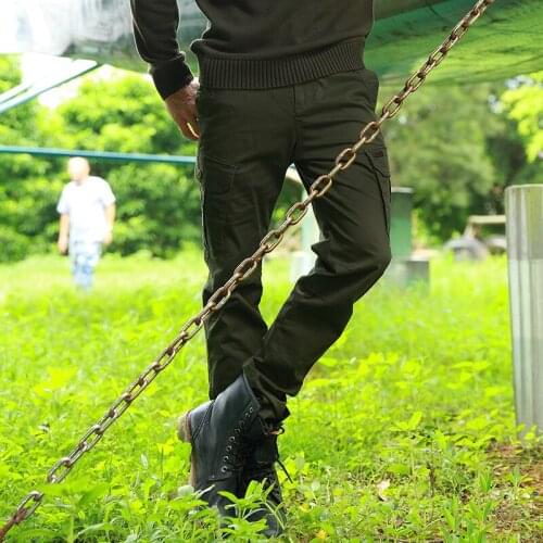 Free Army Men Cargo Pants Solid Green Military Pant Cotton Pockets 2018 Autumn Militar Casual High Quality Man Male Trousers