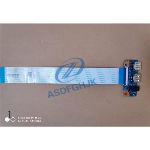 FOR Dell 5555 5558 5758 USB AUDIO BOARD With Cable LS-B914P 2YRVT 02YRVT CN-02YRVT100% test ok
