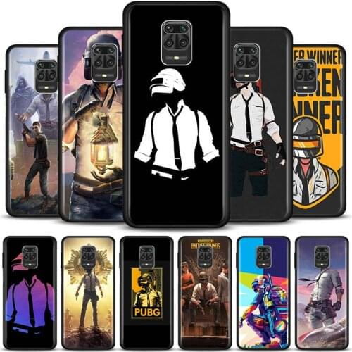 Phone Case for Redmi Note 8 8A 8T 9 9A 9C 9i 9S K20 K30 Pro 4G 6 6A 7A Soft TPU Coque Shell Cover Battlegrounds PUBG