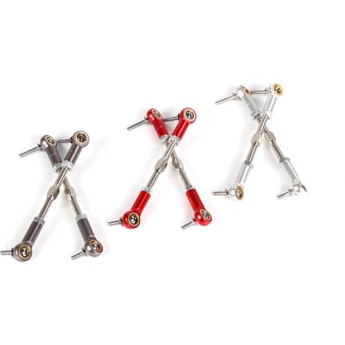 CNC metal steering pull lever for symmetrical steering for 1/5 hpi rovan km baja 5b 5t 5sc rc car parts