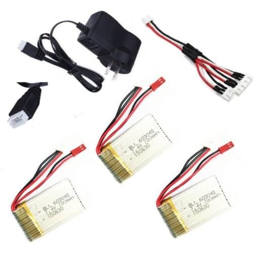 MJX X600 F646 F46 7.4V 700mAh Battery Charger Adapter Spare Parts for MJX 6-axis RC Quadcopter