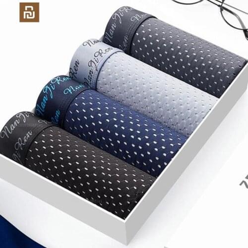 Xiaomi youpin mens underwear mens boxer shorts ice silk summer festival modal honeycomb floor empty mesh square pants