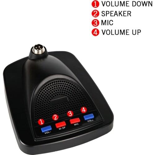Gooseneck Desktop Conference Microphone USB Recording Microphone With Cable Flexible Condenser Microphone Speaker For Meeting
