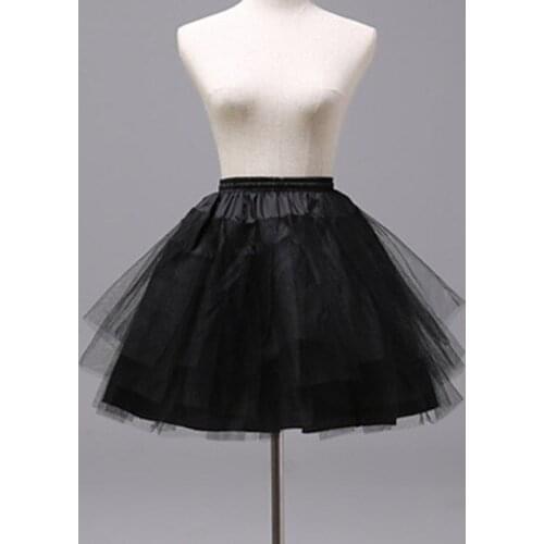 New Children Petticoats For Formal Flower Girl Dress Hoopless Short Crinoline Little Girls/Kids/Child Underskirt Jupe Slip