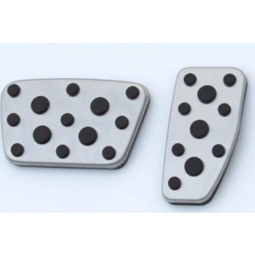 AT Car Brake Fuel Gas Accelerator Foot Pedal Cover For Lexus LX LX570 2013 2014 2015 2016 2017 2018 Car Styling