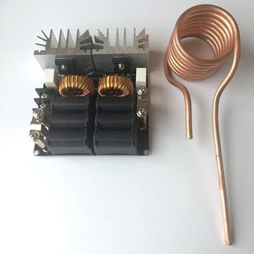 ZVS Induction Heating PCB Board 1000W High Frequency Induction Heating Machine Metal Furnace