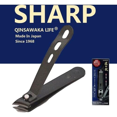 QINSAWAKA Made In JAPAN Since1968 professional stainless steel nail clippers toenail trimmer nail file tools