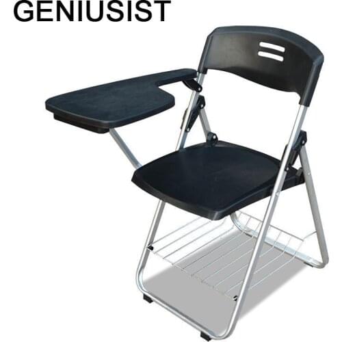 Jefe Alta Calidad Meeting Cadeira Com Escrita Modern Sedie Moderne Pieghevoli Silla Oficina Office Folding Chair With Board