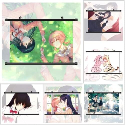 WTQ Bloom Into You Touko Nanami Yuu Koito Anime Manga Canvas Painting Anime Posters Wall Decor Wall Art Picture Home Decor