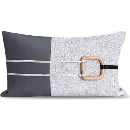 Decorative Cushion Cover For Outdoor Garden Chair Nordic Waist Pillows 30x50cm Home Decor Cushions For Living Room Sofa