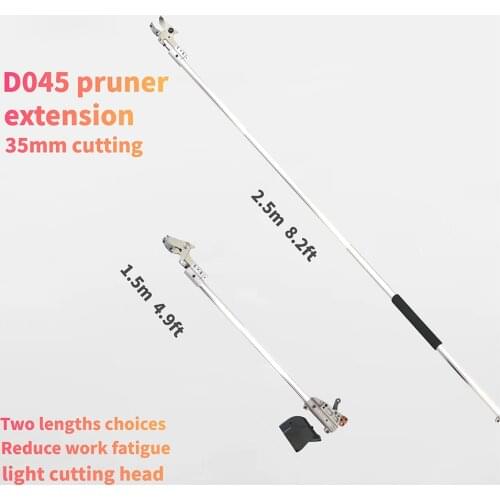 Electric Vineyard orchard Pruning Shear extend long arm pruner