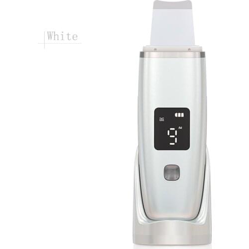 CE Quality Portable Rechargeable Mini Ultrasonic Skin Peeling Cavitation Skin Cleaner Device Skin Scrubber for Home use