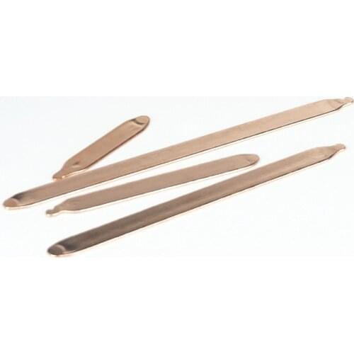 50-180mm Length 1mm Thickness 9mm Width Copper Heatsink Heatpipe Notebook DIY