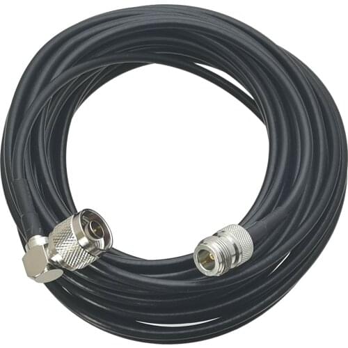 RG58 N Male Plug Right angle to N Female jack RF Jumper pigtail Cable 6inch~20M