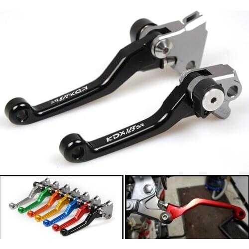 Motorcycle Motocross dirt bike CNC Pivot Brake Clutch Levers For Kawasaki KDX125SR KDX 125SR 1990-1999 1991 1992 1993 1994 1995