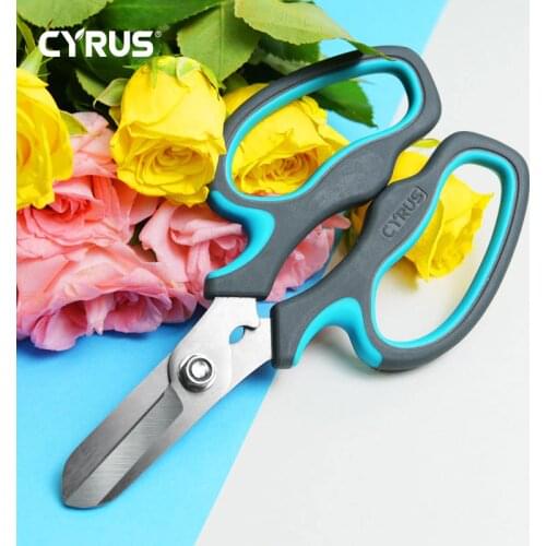 Shears Pruner For Roses Cutter Secateurs Pruning Scissors Bypass Sharpener Clippers Garden Tool Cultivating Bonsai Floral