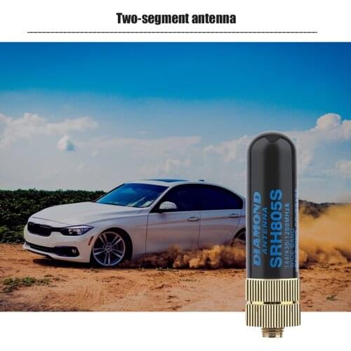 SRH805S 2.15dBi SMA-F Female Dual band VHF/UHF 144/430/MHz Antenna for Baofeng GT-3 UV-5R Radio