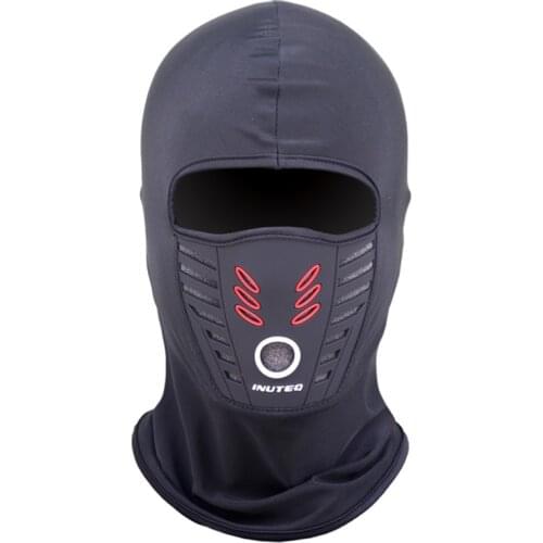 Cold Weather Windproof Thermal Fleece Neck Warm Balaclava Waterproof FaceMask Motorcycle Helmet Ski Mask