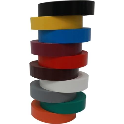 19mm x 20M 10rolls/lot PVC Electrical Insulation Tape Flame Retardant Electric High Voltage PVC Tape Waterproof