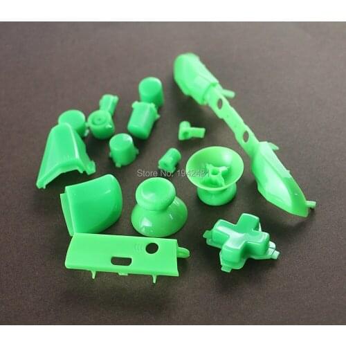 100sets colorful full set buttons LB RB RT LT Bumper Buttons Set Thumbstick Cap Mod Kit for Xbox One S for Xbox One Slim