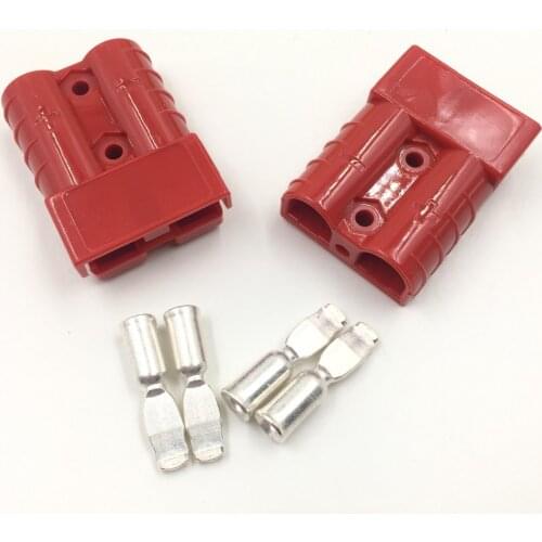 2pcs Power Products SB50 600V Connector 992G1 red 8AWG 5952 pin cable