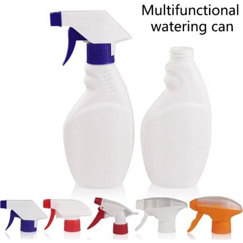 300ML/500ML Portable Refillable Plastic Spray Bottle Empty Container Plastic Atomizer Portable Alcohol Container Household tools