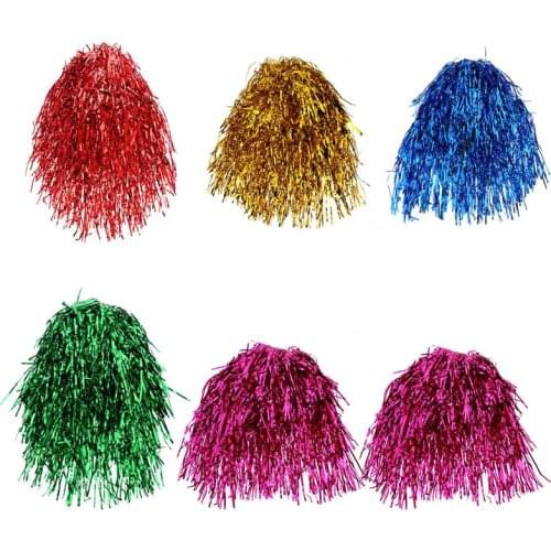 6pcs Tinsel Wigs Durable Shiny Costume Accessories for Parties Women Girls