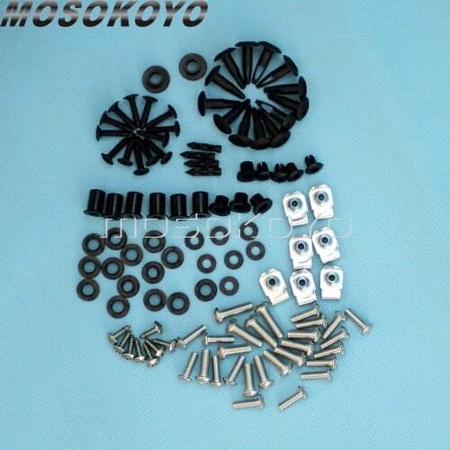 92 Pcs Motorcycle Fairing Screen Complete Bolts Nut Washers Hardware Body Screw Fasteners Kit For Suzuki GSX-R1000 2005-2006