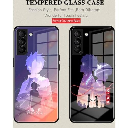 For Samsung S9 Phone Case Your Name Couple Phone Case For Samsung Note8 910 20 S8 10 10E 20 21Plus 20 21Ultra Anti-fall