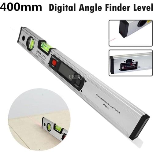 DHL 20PCS Digital Angle Finder Level 360 Degree Range Spirit Level Upright Inclinometer Protractor Ruler