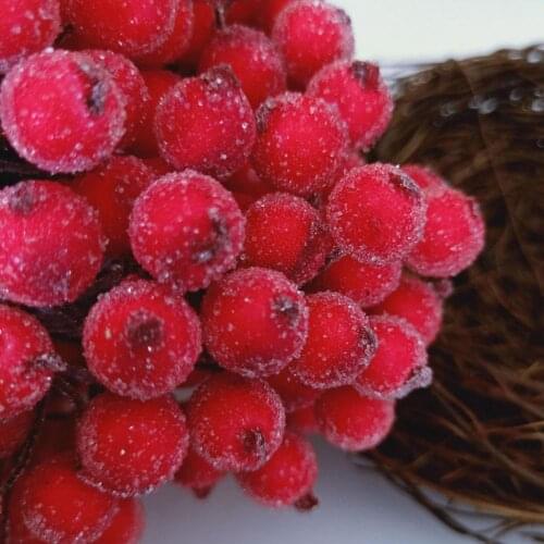 10Pcs Artificial Fruit Berries DIY Stage Home Garden Holiday Party Craft Garden Wedding Craft Ornament Home Office Decor