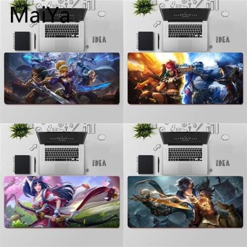 Maiya Top Quality Mobile Legends Beautiful Anime Mouse Mat Free Shipping Large Mouse Pad Keyboards Mat